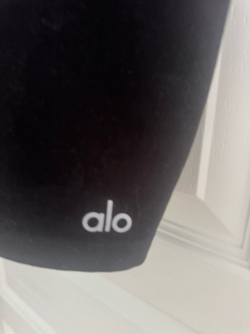 ALO Yoga Black Strappy short jumpsuit with Double Spaghetti Straps - Picture 3 of 4